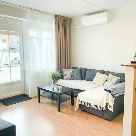 Apartment Area With A Patio